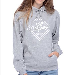 Neff Company Heather Grey Hoodie